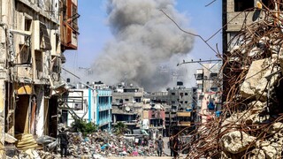 شهادت ۹ فلسطینی در بمباران اردوگاه «البریج» در مرکز غزه