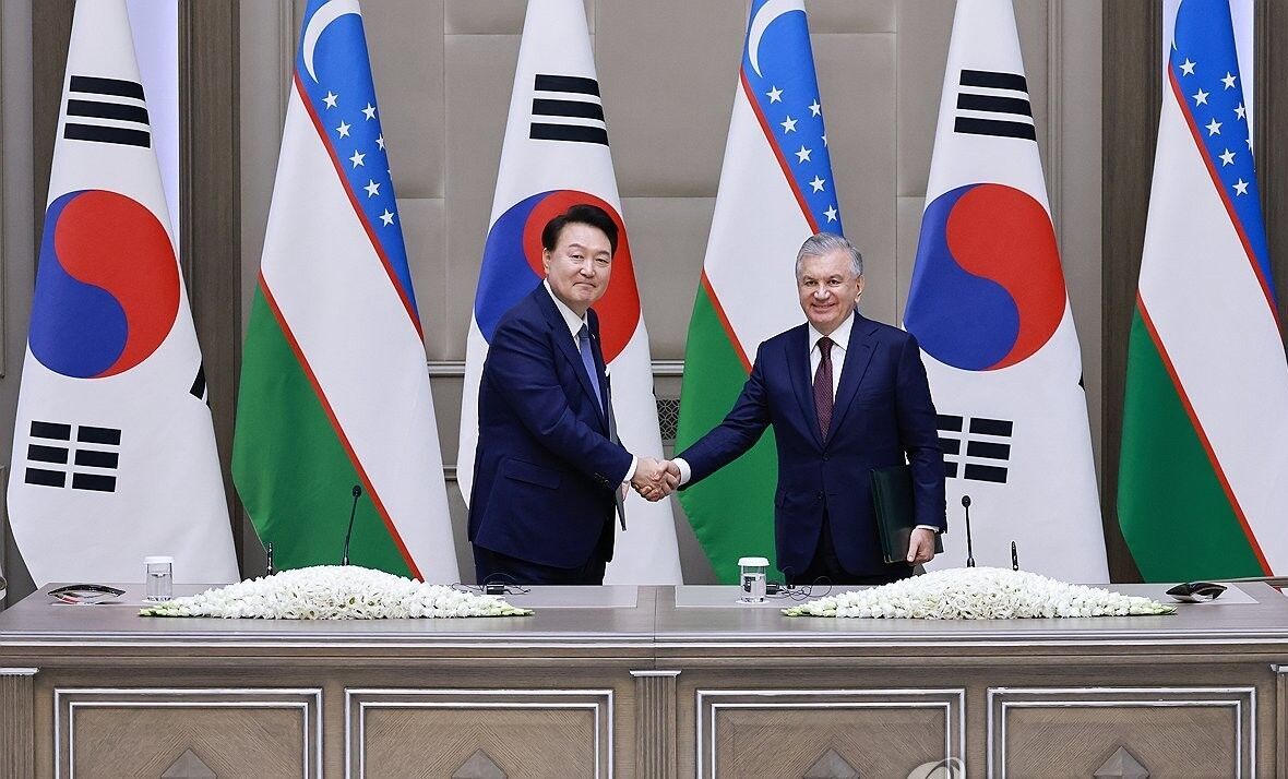 ازبکستان و کره‌جنوبی در زمینه معادن و حمل‌ونقل سند همکاری امضا کردند