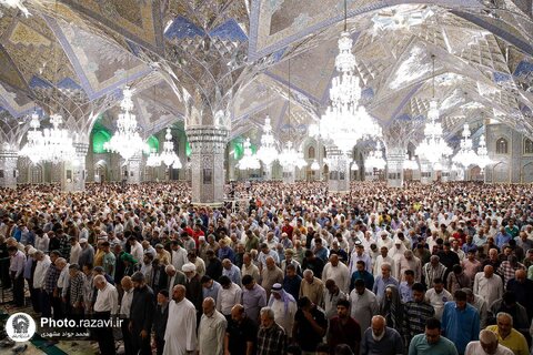 اقامه باشکوه نماز عید سعید قربان در حرم