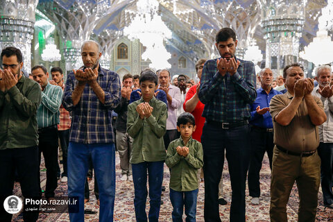 اقامه باشکوه نماز عید سعید قربان در حرم