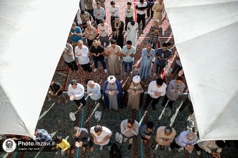 اقامه باشکوه نماز عید سعید قربان در حرم