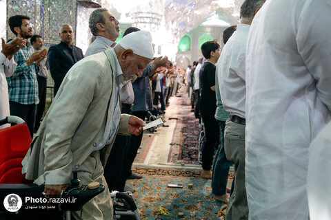 اقامه باشکوه نماز عید سعید قربان در حرم