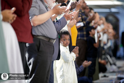 اقامه باشکوه نماز عید سعید قربان در حرم