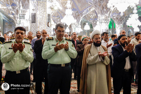 اقامه باشکوه نماز عید سعید قربان در حرم