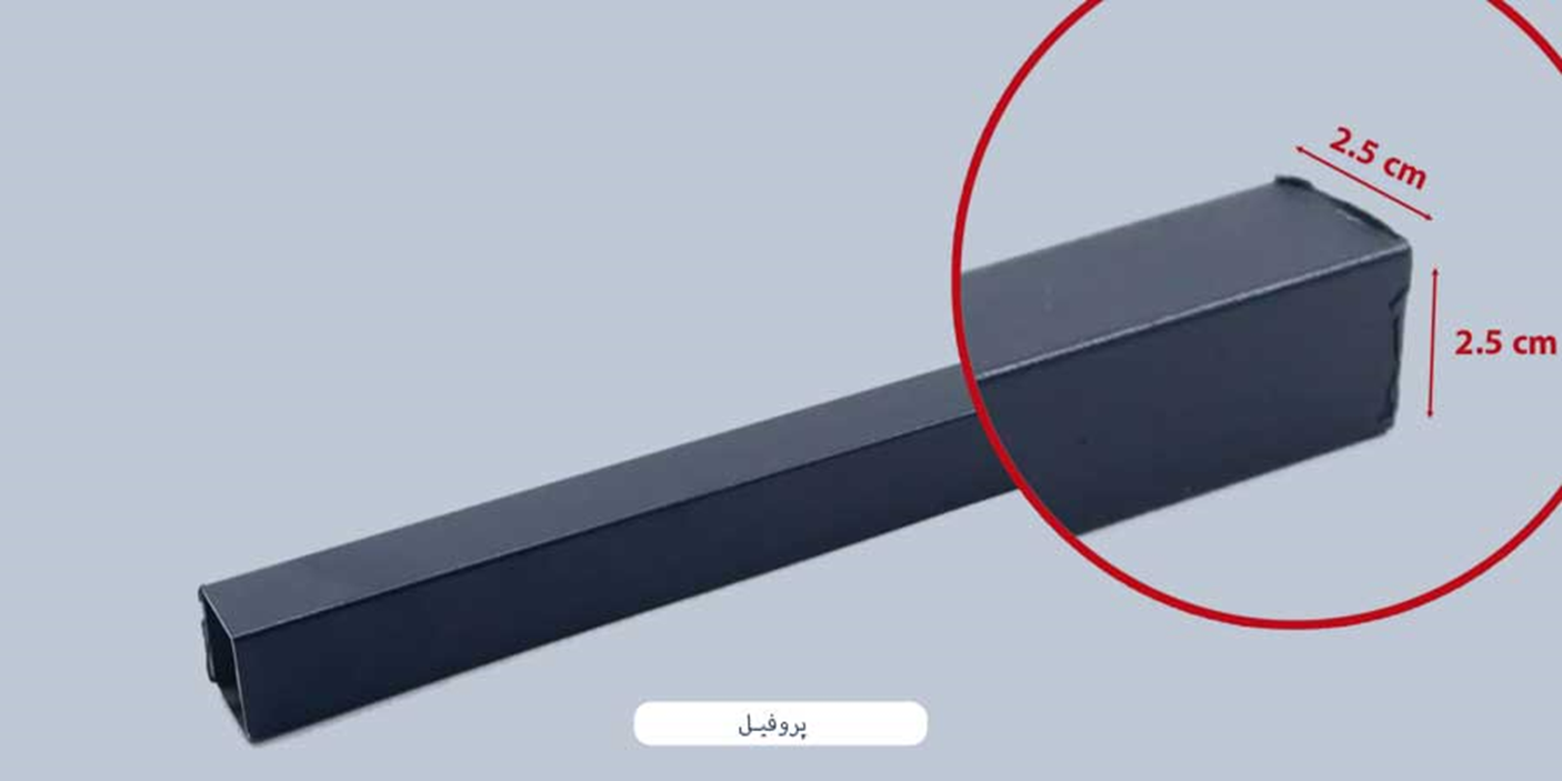 نحوه ساخت پروفیل قوطی