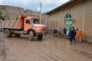 سیلاب راه ارتباطی ۱۴ روستا در خراسان رضوی را مسدود