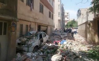 انفجار و تخریب ۳ واحد مسکونی در خیابان پیروزی تهران