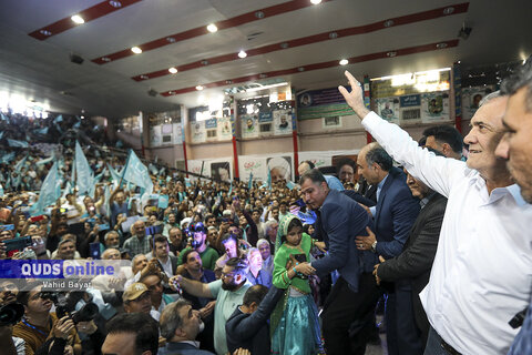 گزارش تصویری I سفر انتخاباتی « مسعود پزشکیان » به مشهد