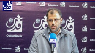 ظهوریان، نماینده مردم مشهد در تریبون انتخاباتی قدس