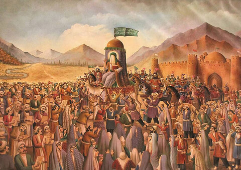 ورود امام رضا(ع) به نیشابور و اهمیت توجه به امامت و ولایت فقیه در جامعه اسلامی