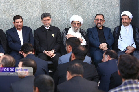گزارش تصویری | مراسم چهلم شهید جمهور در مشهد