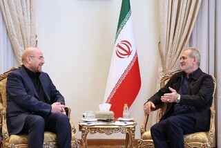 دیدار قالیباف با پزشکیان / تاکید بر همدلی و هم‌افزایی برای رفع مشکلات مردم
