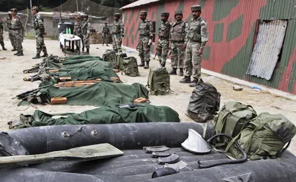 حمله مرگبار به نظامیان هند در کشمیر