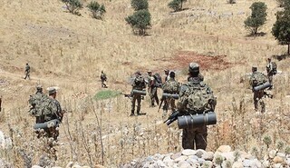 درگیری میان ارتش ترکیه و تروریست‌های پ.ک.ک در «دهوک» عراق