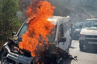 حمله پهپادی رژیم صهیونیستی به خودرویی در «جبال البطم» لبنان/ شهادت فرمانده «محمد جباره»