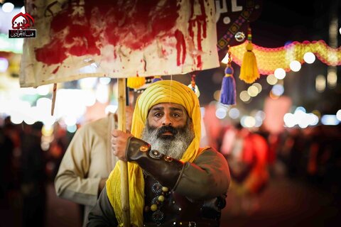 کاروان نمادین اسیران کربلا در کاظمین