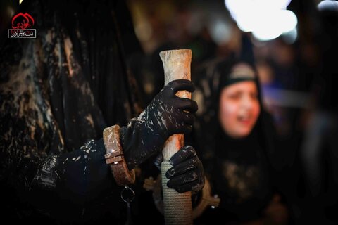 کاروان نمادین اسیران کربلا در کاظمین