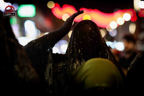 کاروان نمادین اسیران کربلا در کاظمین