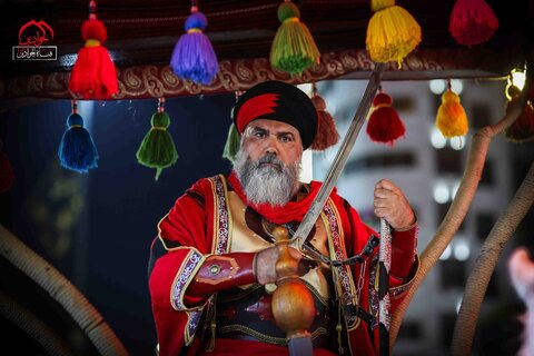 کاروان نمادین اسیران کربلا در کاظمین