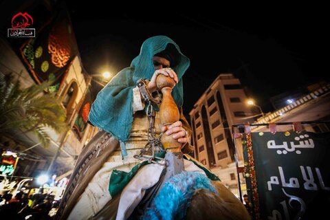 کاروان نمادین اسیران کربلا در کاظمین