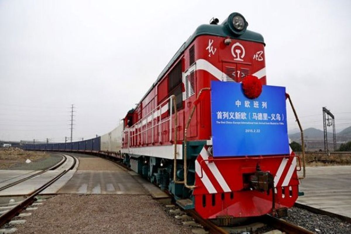 فردا اولین قطار از ایران به چین می‌رود