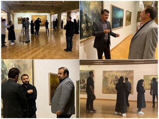 «رستاخیز» با حضور حسام‌الدین سراج و حسن روح‌الامین افتتاح شد
