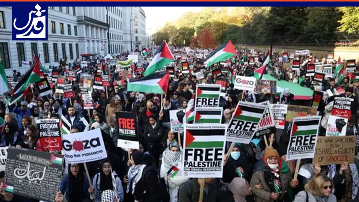 فیلم| تظاهرات حامیان فلسطین مقابل سفارت رژیم صهیونیستی در اسلو