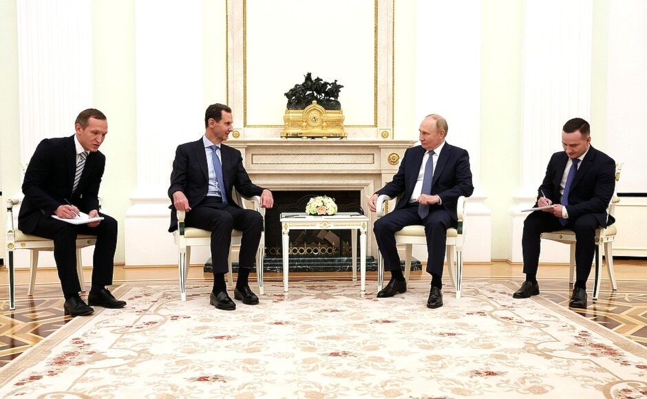 اسد و پوتین در مسکو دیدار کردند / روابط دوجانبه و اوضاع منطقه، محور گفت‌وگوها