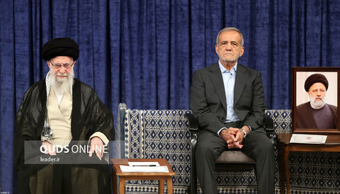 گزارش تصویری I مراسم تنفیذ حکم چهاردهمین دوره ریاست جمهوری اسلامی ایران‌