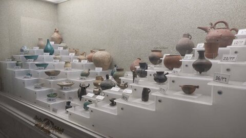 خودنمایی هنرهای قدیمی ایرانی در گنجینه ظروف موزه رضوی