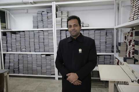 خبرهها پای کار مرمت کتاب