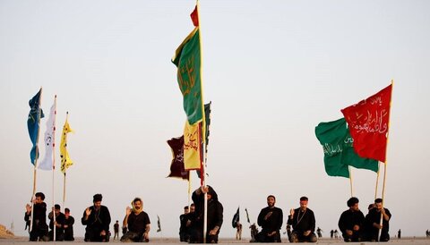 پیاده روی اربعین از راس البیشه بصره