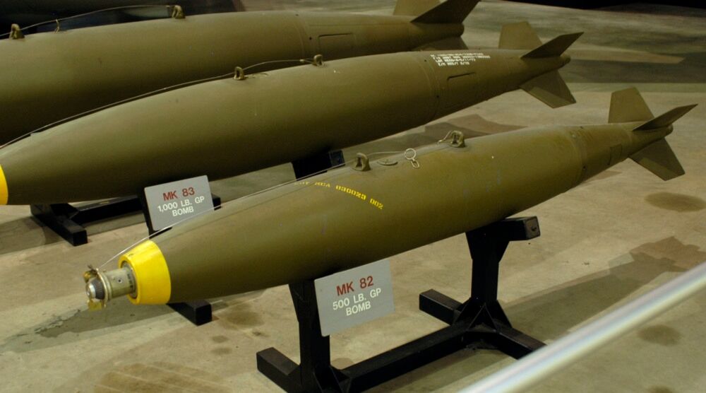 آمریکا بمب‌های «ام کی ۸۳» در اختیار رژیم صهیونیست می‌گذارد