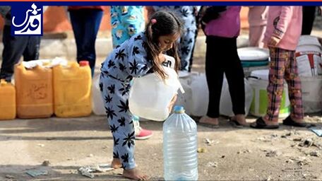 فیلم| بحران آب شرب در غزه