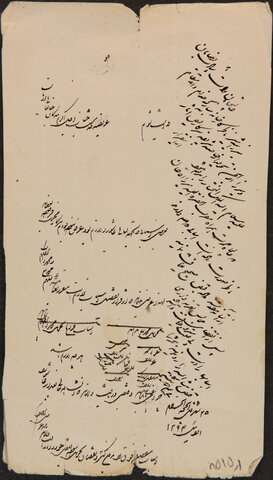 عزای حسینی حرم مطهر رضوی در عصر قجری