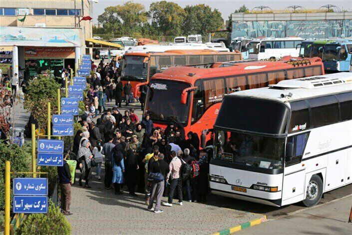  ۶ هزار اتوبوس برای بازگشت زائران از مشهد نیاز است