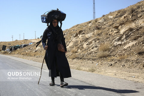 گزارش تصویری I  زائران پیاده امام رضا علیه السلام