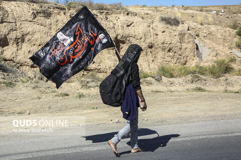 گزارش تصویری I  زائران پیاده امام رضا علیه السلام