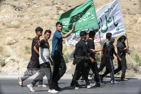 گزارش تصویری I  زائران پیاده امام رضا علیه السلام