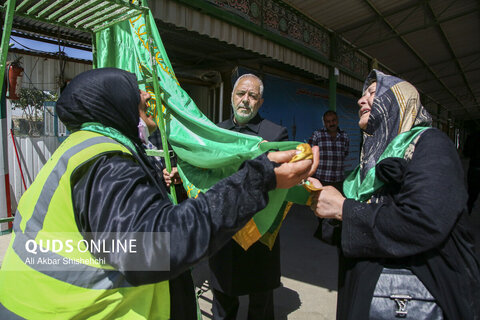 گزارش تصویری I  زائران پیاده امام رضا علیه السلام