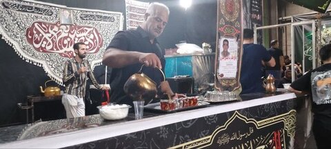 عزاداری مردم پیشوا در حرم برادر امام رضا(ع)