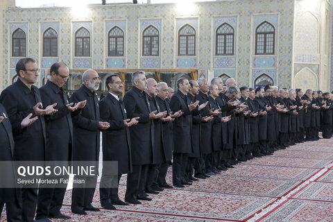 گزارش تصویری I آیین تعویض پرچم حرم امام رضا علیه‌السلام در آستانه ماه ربیع الاول