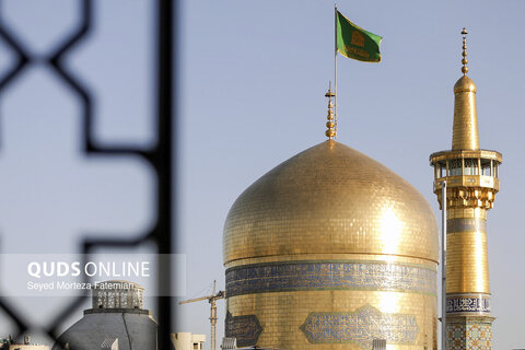 گزارش تصویری I آیین تعویض پرچم حرم امام رضا علیه‌السلام در آستانه ماه ربیع الاول