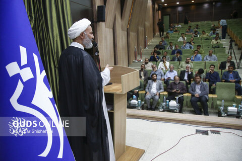 گزارش تصویری I سخنرانی استاد رحیم پور ازغدی به مناسبت سالگرد مرحوم حاج حیدر رحیم پور