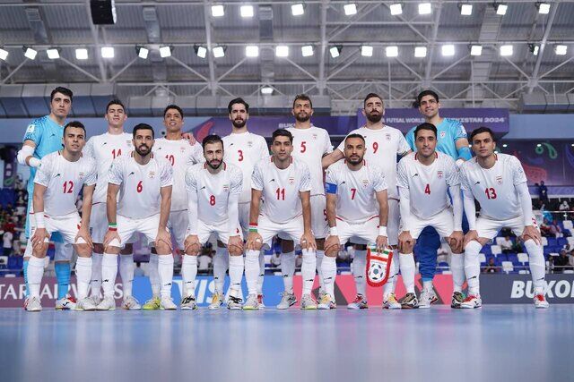 فوتسال ایران در سید نخست قهرمانی آسیا