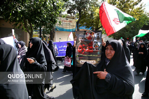 گزارش تصویری | تظاهرات ضد صهیونیستی جمعه‌های خشم