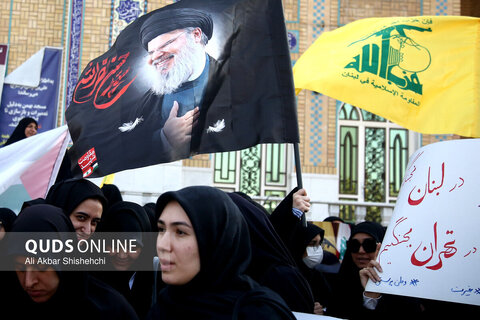 گزارش تصویری | تجمع کادر درمان مشهد مقدس برای اعزام به لبنان