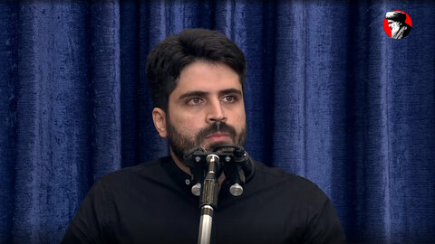 شعرخوانی محمد رسولی در آیین وداع با پیکر رهبر شهید