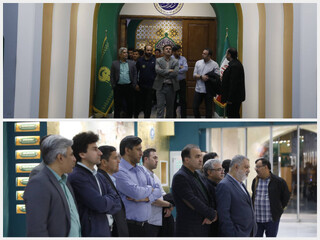 بازدید رؤسای هیئت‌های ورزشی و معاونین اداره کل ورزش و جوانان از نمایشگاه «رواق خدمت»