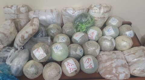 کشف بیش از ۲۱ کیلوگرم تریاک در فردوس